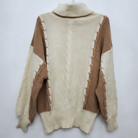 Escada Vintage 80's Turtleneck Mohair Wool Blend Women's Sweater Size 36 - Picture 4 of 15